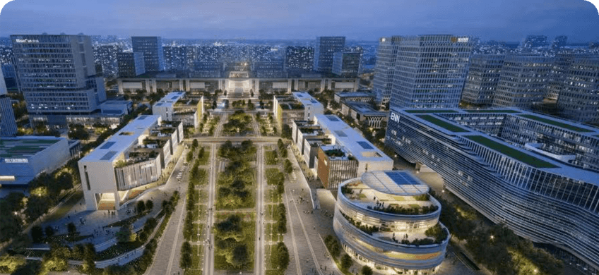 A large-scale park