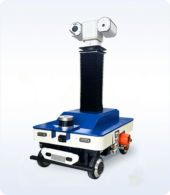 Wheeled inspection robot